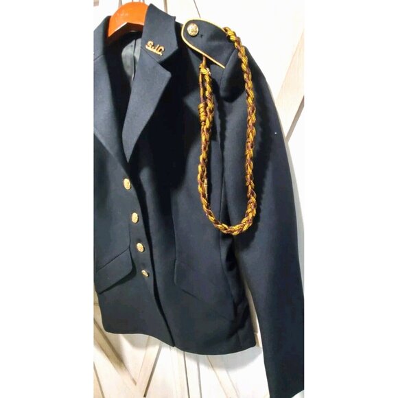 Sewell Women's Army Enlisted Dress Blues Service Uniform Jacket/Coat | 8MP - Picture 2 of 8